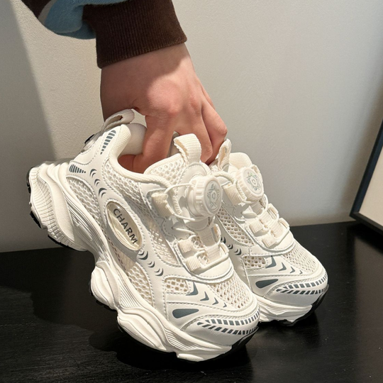 SpinStep – Kinder Sneakers met Draaisluiting en Chunky Zool