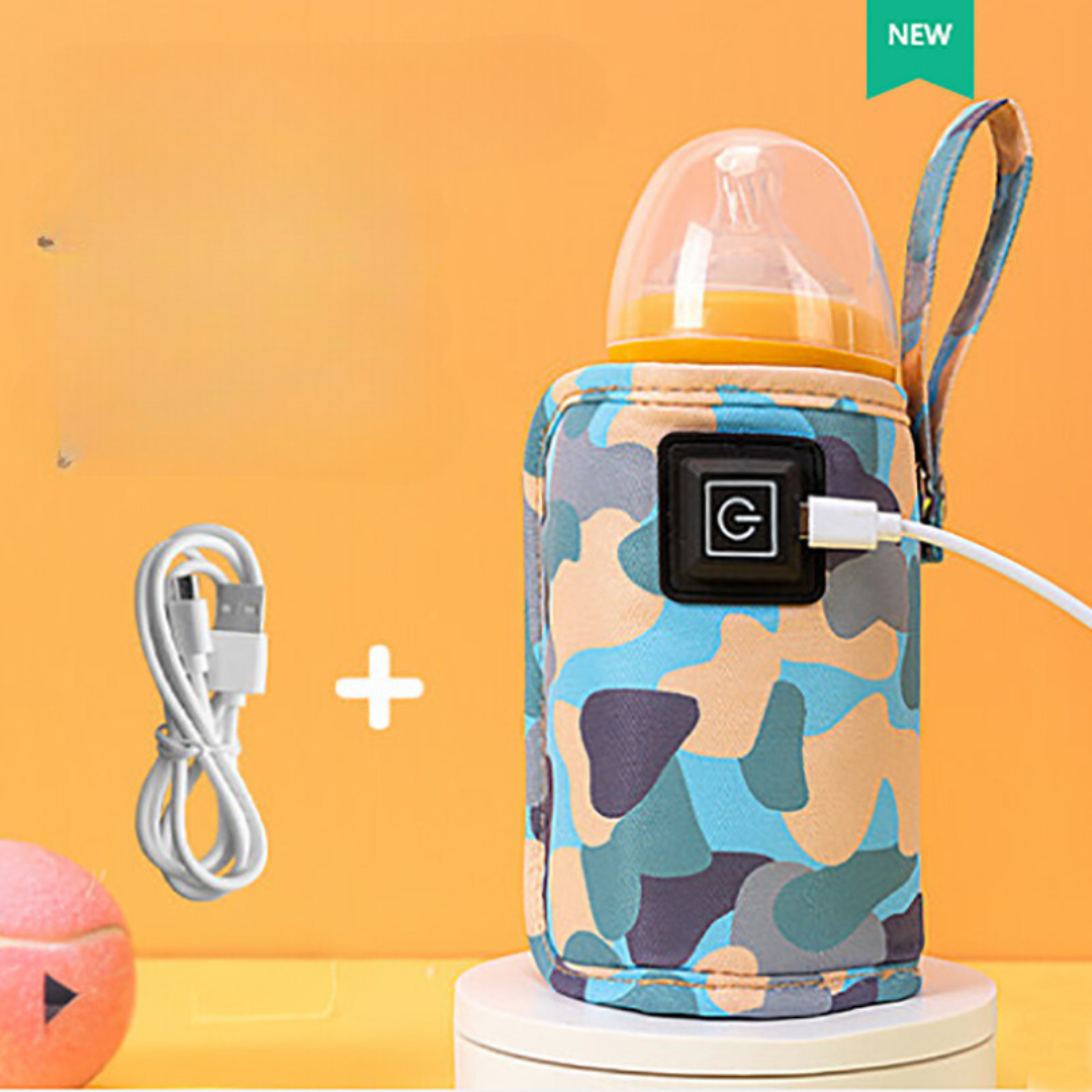 HeatEase™ – De Draagbare Babyflessenwarmer