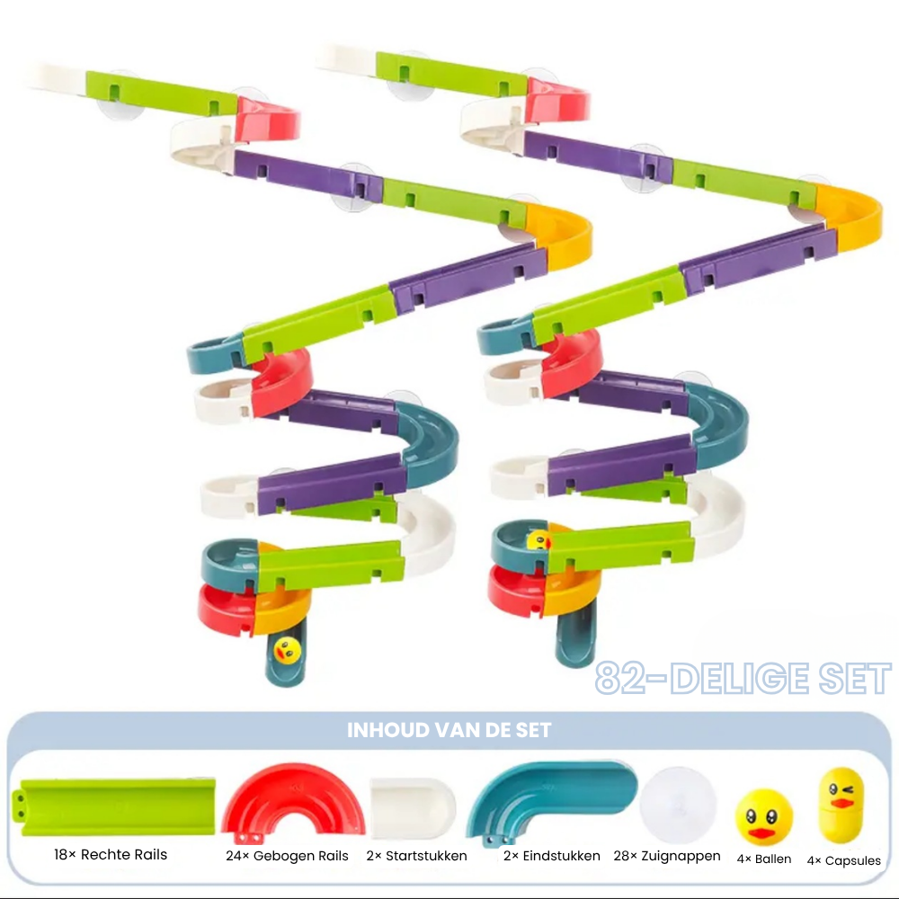 BathTracks – DIY Badspeelgoed Waterbaan