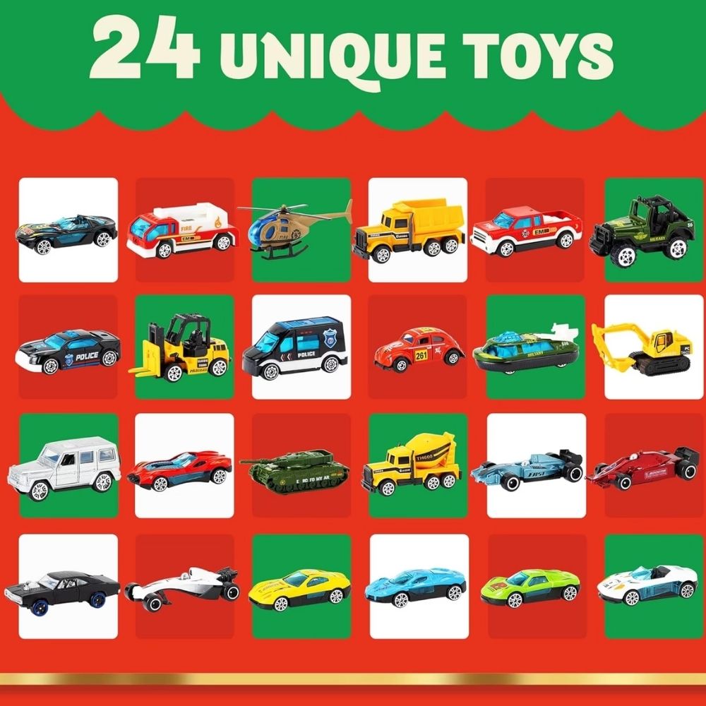 AutoCountdown – Adventskalender met Autofiguren