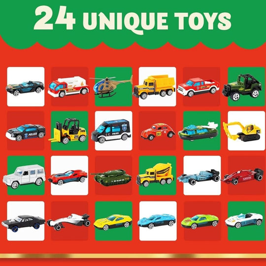 AutoCountdown – Adventskalender met Autofiguren