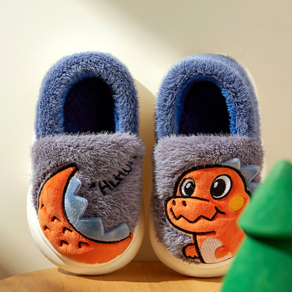 DinoWarm – Warme Kinderschoenen met Dinosaurusdesign