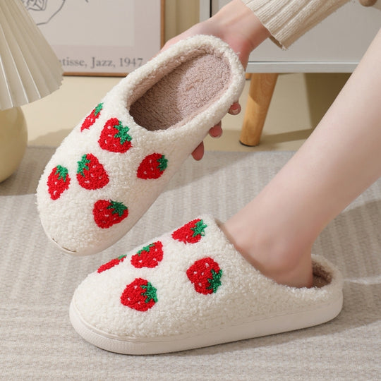 BerryStep – Warme Aardbei Pantoffels