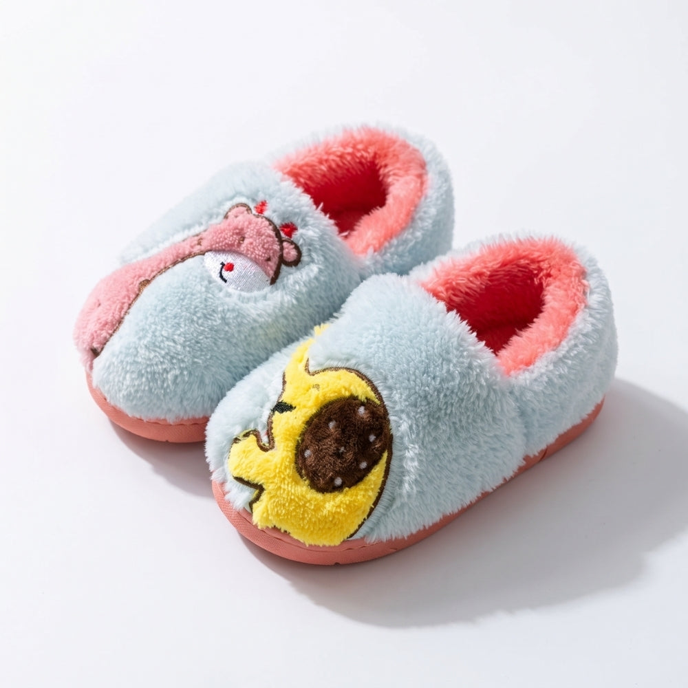DinoStep – Pluche Kinderpantoffels met Dinosaurusdesign
