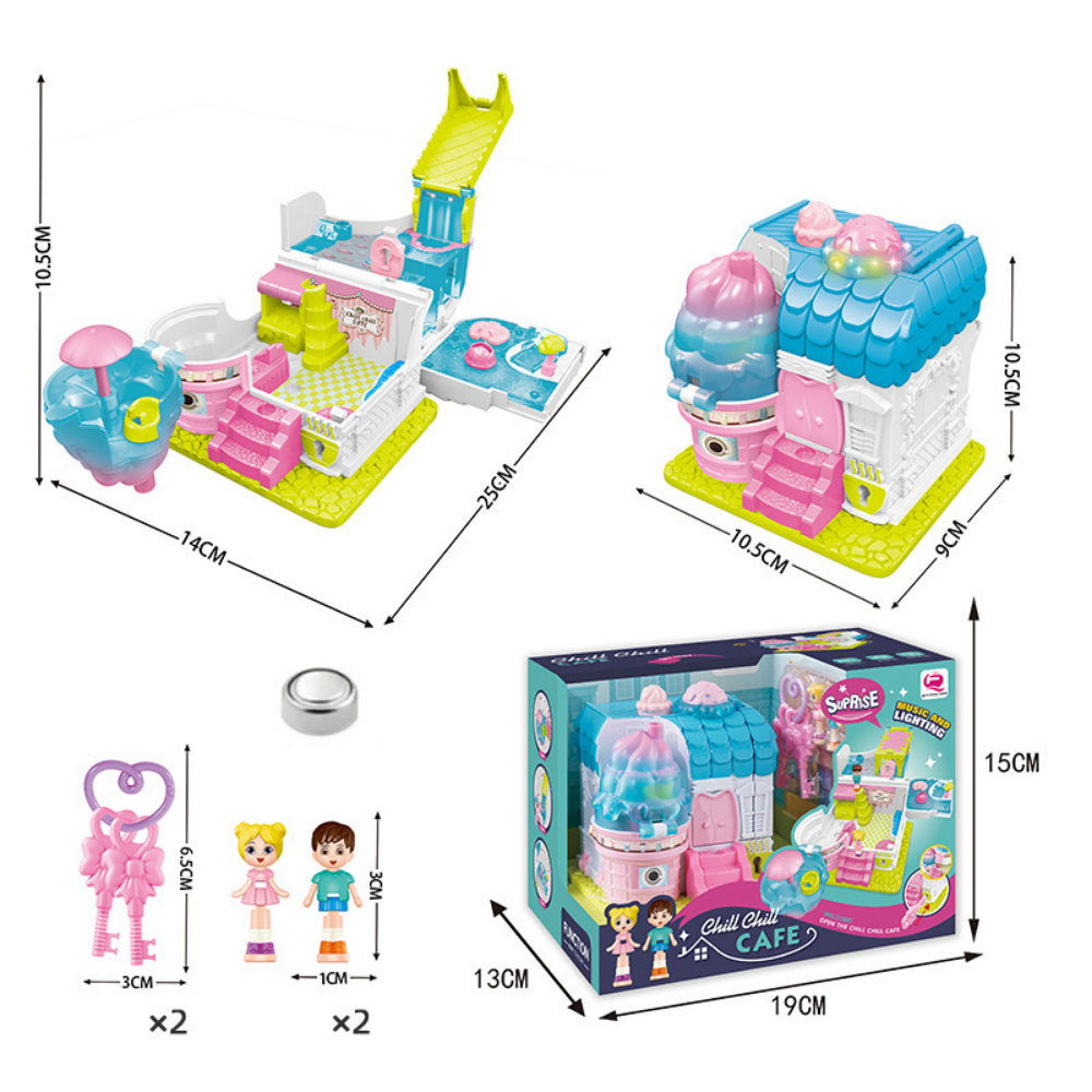 SweetShop – Transformeerbaar Speelhuis voor Kinderen