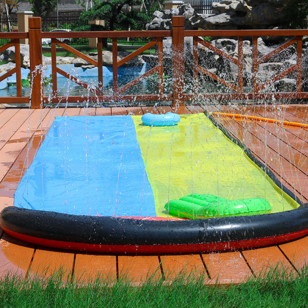 SplashRace – Waterglijbaan voor Kinderen