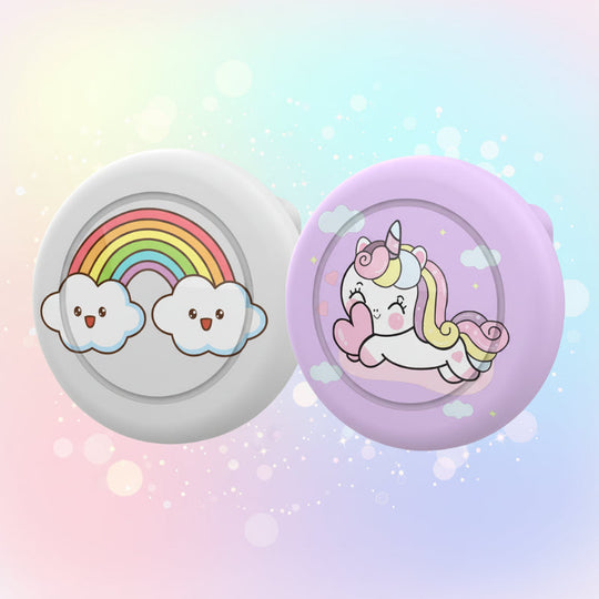SafePin – AirTag + Hoesje met Broche