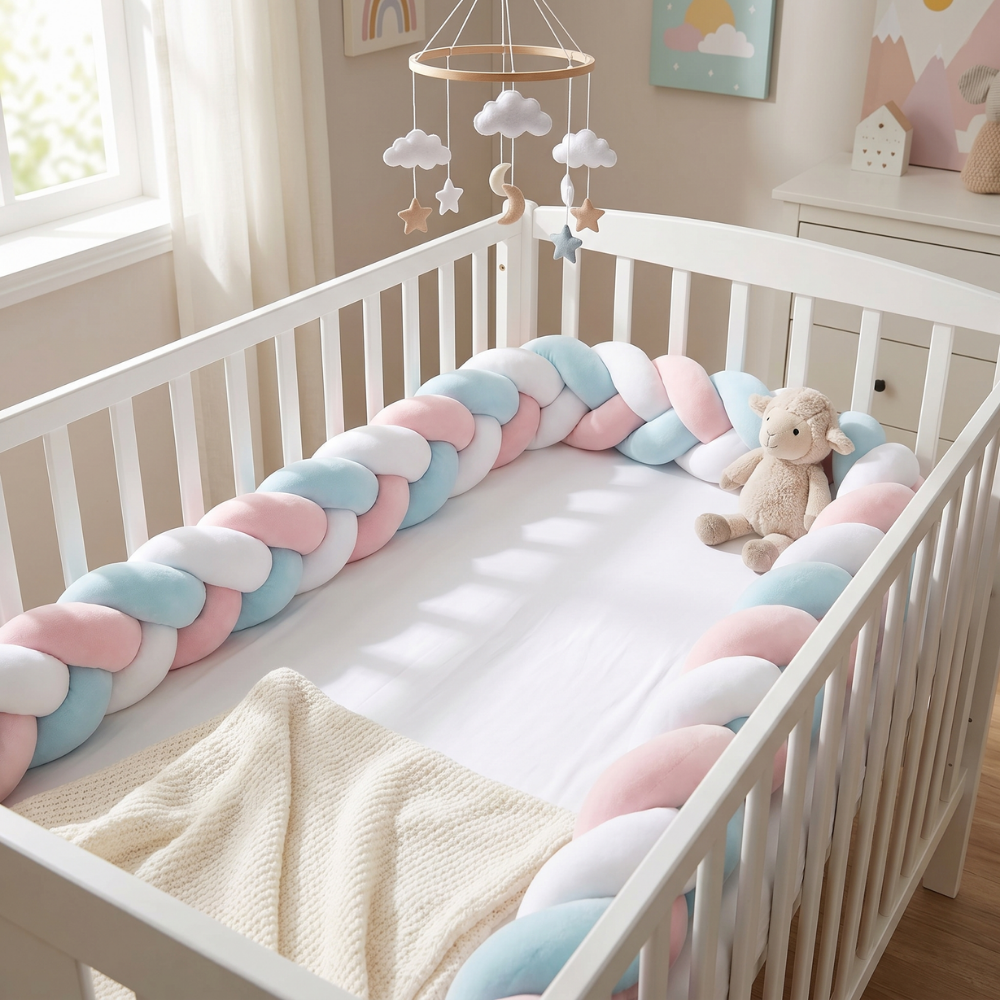 DreamWeave – Handgeweven Baby Bumper