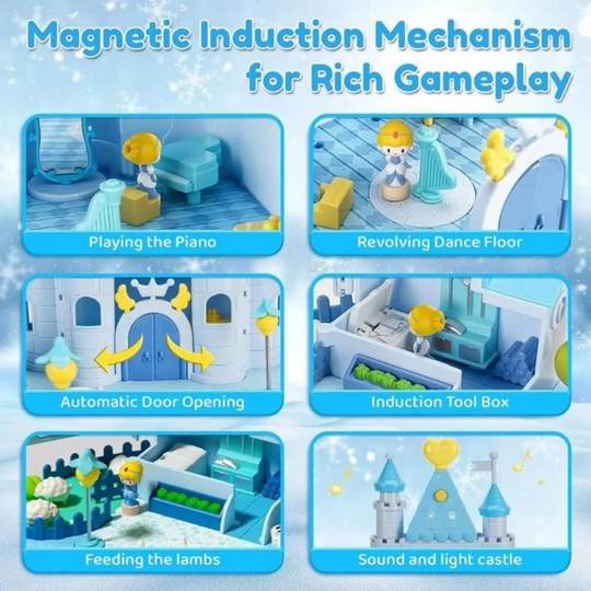 CityCastle – Magnetisch Poppenhuis met Licht en Muziek