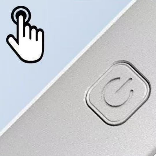 TurboBreeze – 3000mAh Mini Handventilator met Digitaal Display