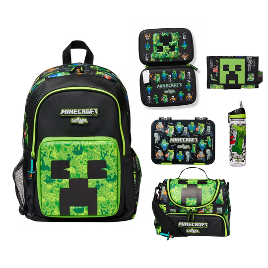 BlockQuest – Grote Schoolrugzak met Accessoires