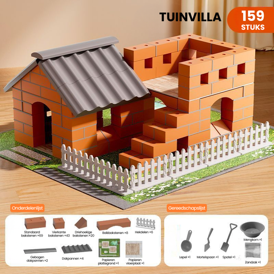 MiniMason – DIY Miniatuur Huis Bouwset