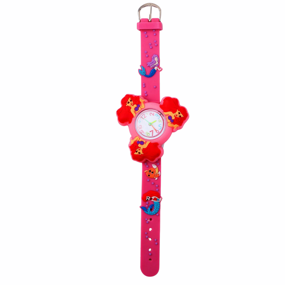 MermaidTime – Zeemeermin Draaihorloge voor Kinderen
