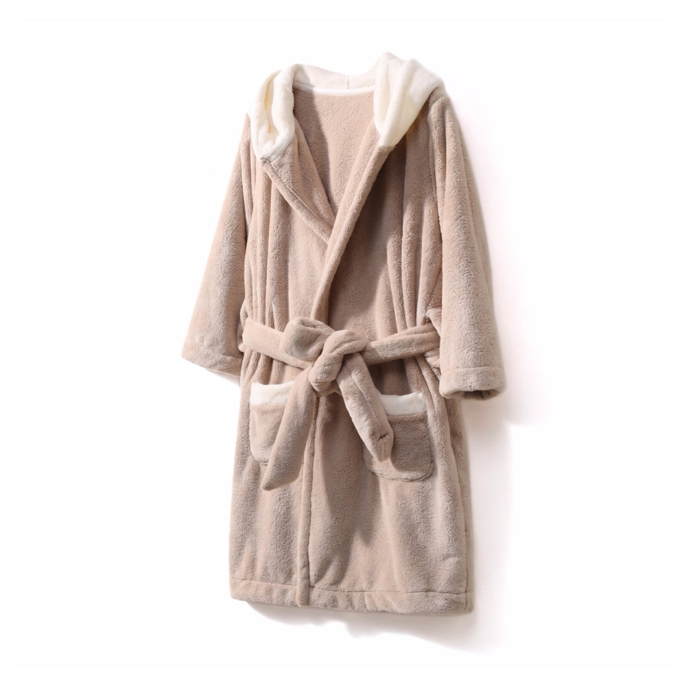 WinterHug – Warme Kinderbadjas met Capuchon