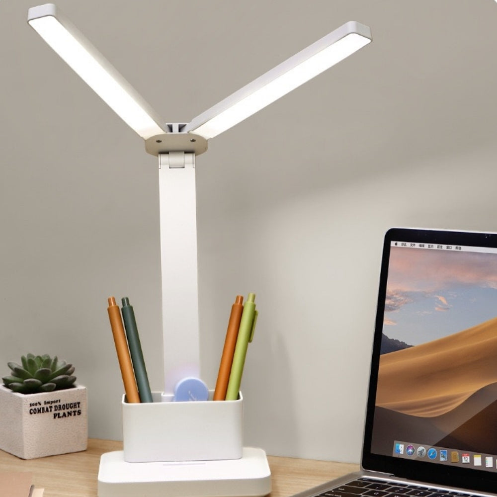 PenGlow – Opvouwbare Bureaulamp met Pennenhouder