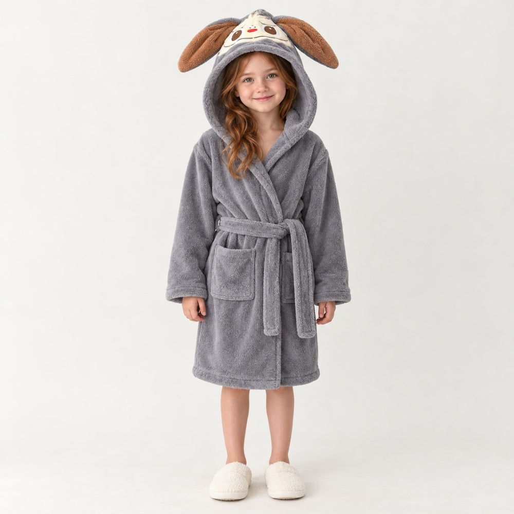 CuddleCape – Zachte Kinderbadcape met Dierenprint