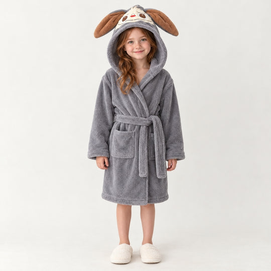 CuddleCape – Zachte Kinderbadcape met Dierenprint