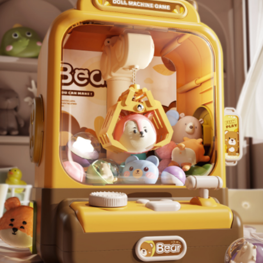 <font dir="auto" style="vertical-align: inherit;"><font dir="auto" style="vertical-align: inherit;">Jouet transfrontalier grue pour enfants, usage domestique, grue électrique, petite machine à gashapon, mini grue</font></font>