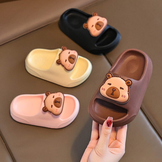 CapyCloud – Capybara Cartoon Kussenslippers