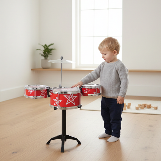 MiniDrum – Kinder Drumstel Speelgoed