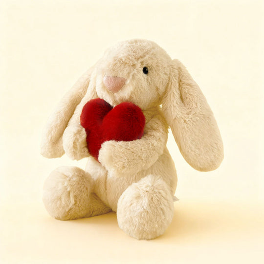 BunnyLove – Konijn Knuffel met Rood Hartje