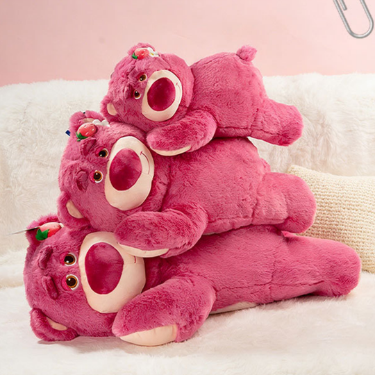StrawberryCuddle – Zachte Roze Beer Knuffel