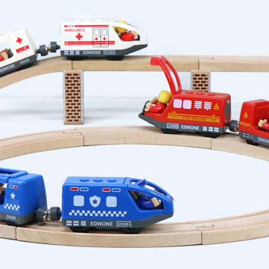 RemoteRail – Elektrische Treinset met Houten Rails