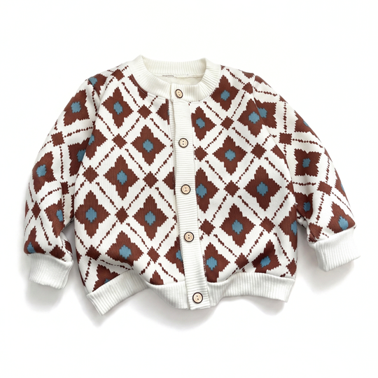 CozyKnit – Kinder Vest met Knopen voor Jongens en Meisjes