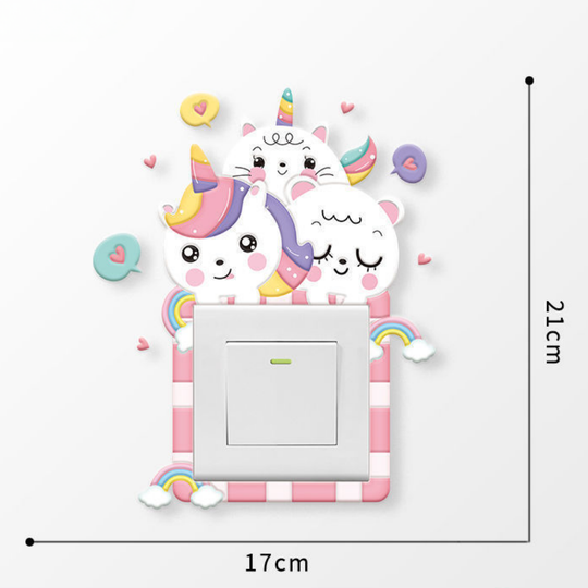 SwitchyFun – 3D Lichtschakelaar Decoratie