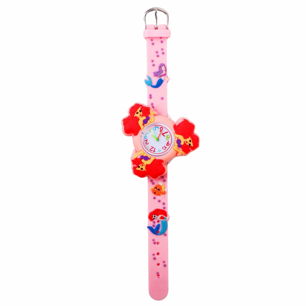 MermaidTime – Zeemeermin Draaihorloge voor Kinderen