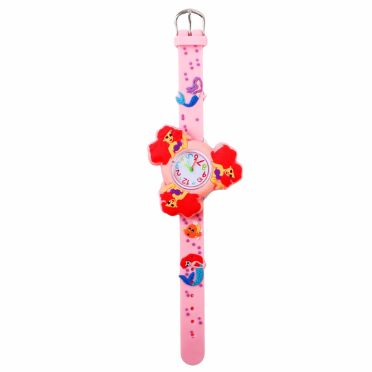 MermaidTime – Zeemeermin Draaihorloge voor Kinderen