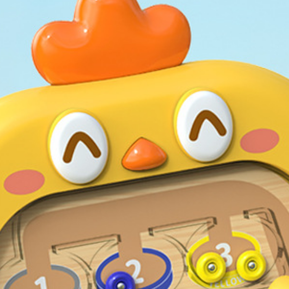 ChickMaze – Magnetisch Speelgoed met Kleuren- en Telspel