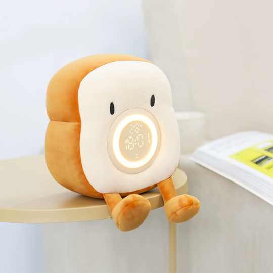 ToastGlow – Kinderwekker met Nachtlampje