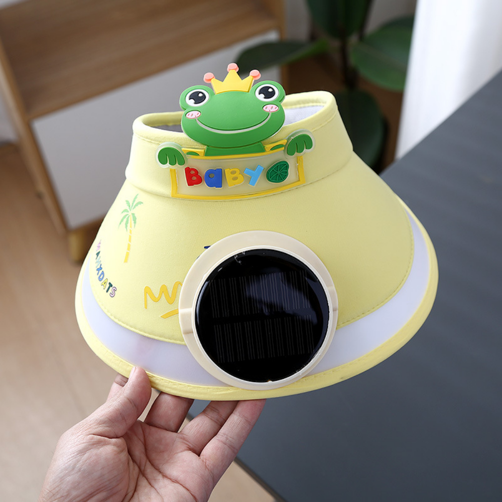 SunnyBreeze – Kinder Zonneklep met Ventilator