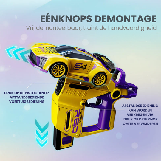 StuntRacer – RC Stuntauto met Schietspel