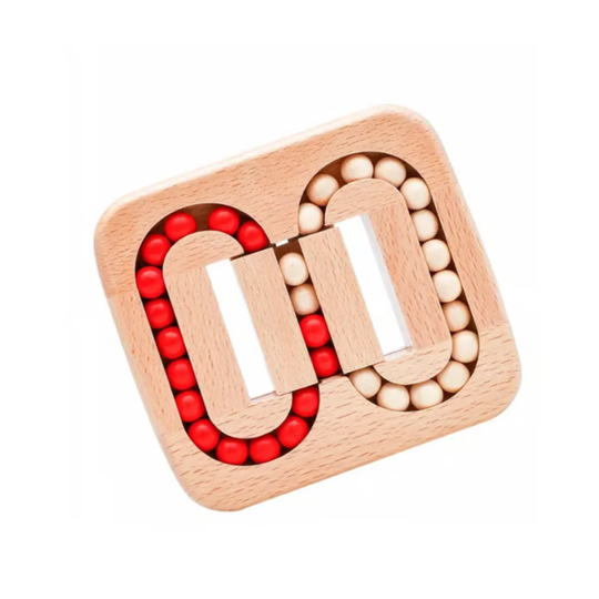 TwistMaze™ – Houten Draaipuzzel voor Kinderen en Volwassenen