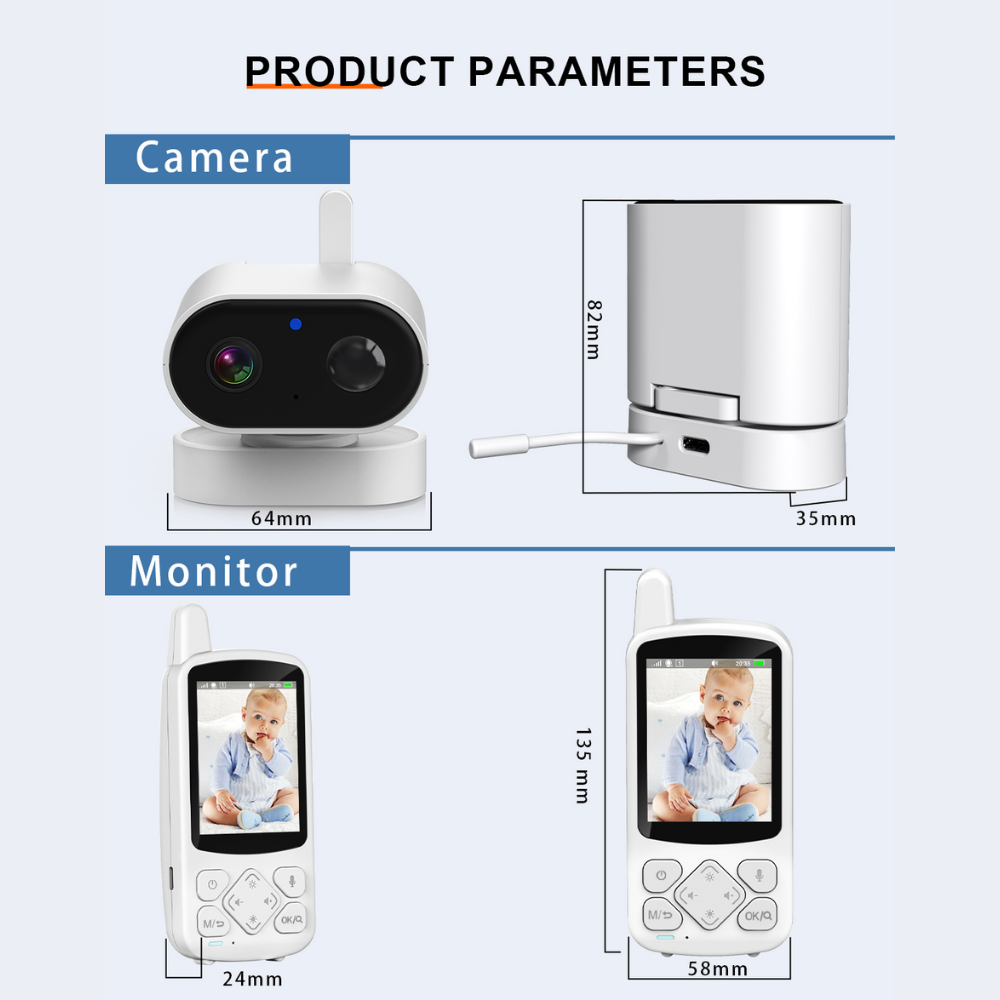 TinyReach – Draadloze Babyfoon met Camera