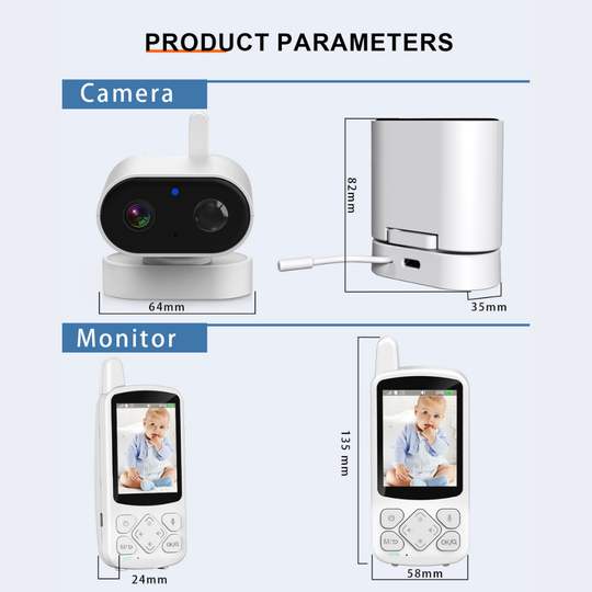 TinyReach – Draadloze Babyfoon met Camera