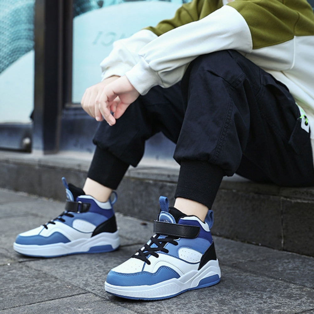 <font dir="auto" style="vertical-align: inherit;"><font dir="auto" style="vertical-align: inherit;">Chaussures de basket en cuir pour garçons, chaussures de sport pour enfants, baskets, chaussures pour enfants</font></font>