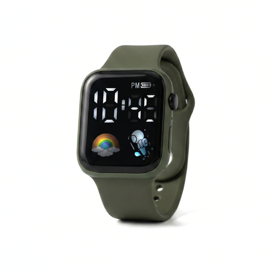 AstroGlow – Astronaut LED Horloge met Siliconen Band