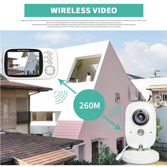 CareWave – Draadloze Babyfoon met Camera