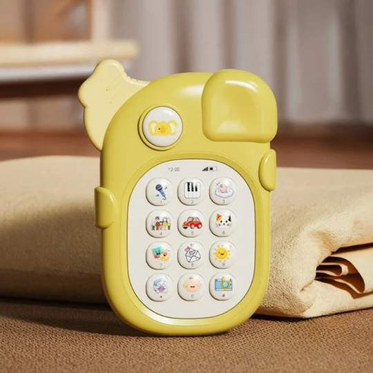 HappyAnimal – Pop-up Activiteitenbord & Muziektelefoon