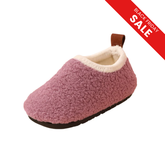 WoolyWalks™ – Antislip Pantoffels Wollen Voering Kinder