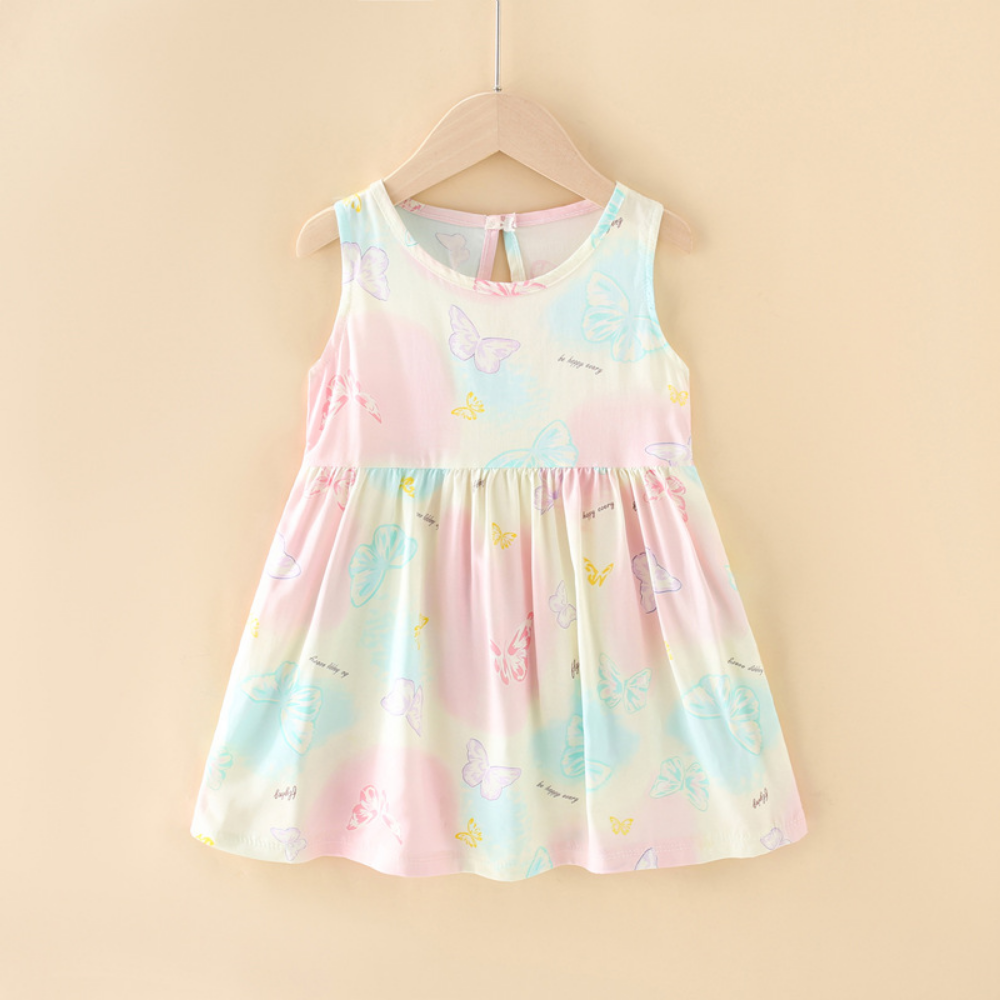 BloomBelle – Meisjes Zomerjurk zonder Mouwen
