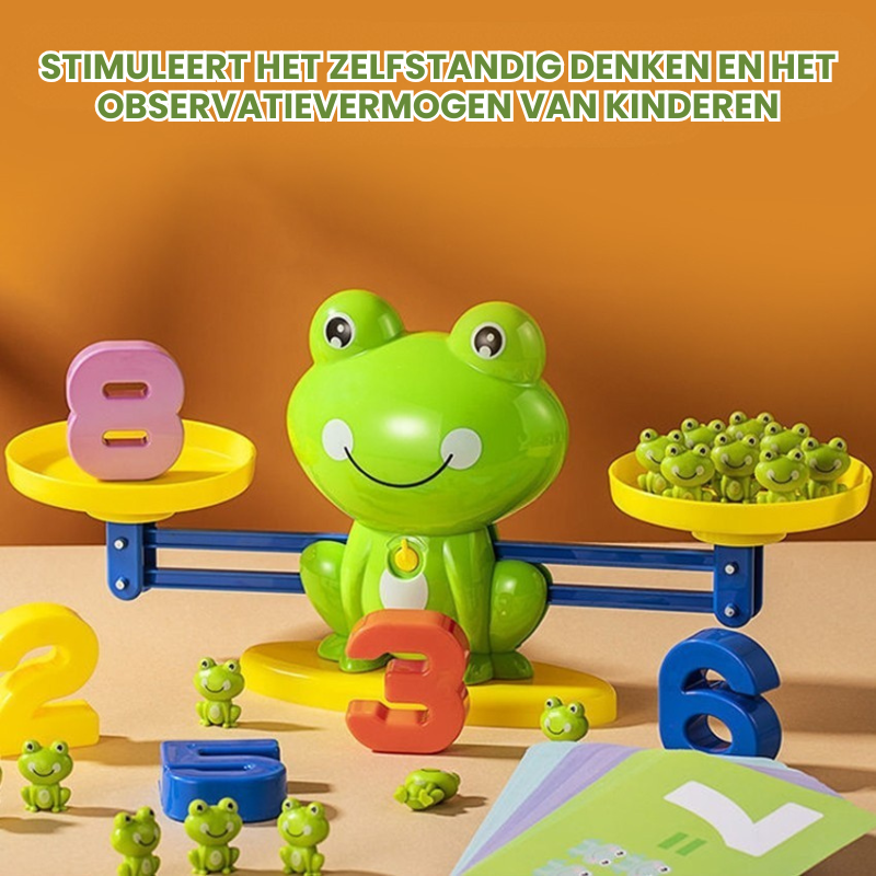 EduPlay – Pop-up Dieren & Kikker Balansspel