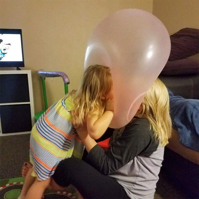 WobbleWonder™- Scheurbestendige opblaasbare bubbelbal