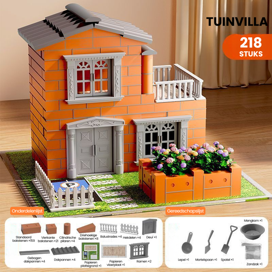 MiniMason – DIY Miniatuur Huis Bouwset