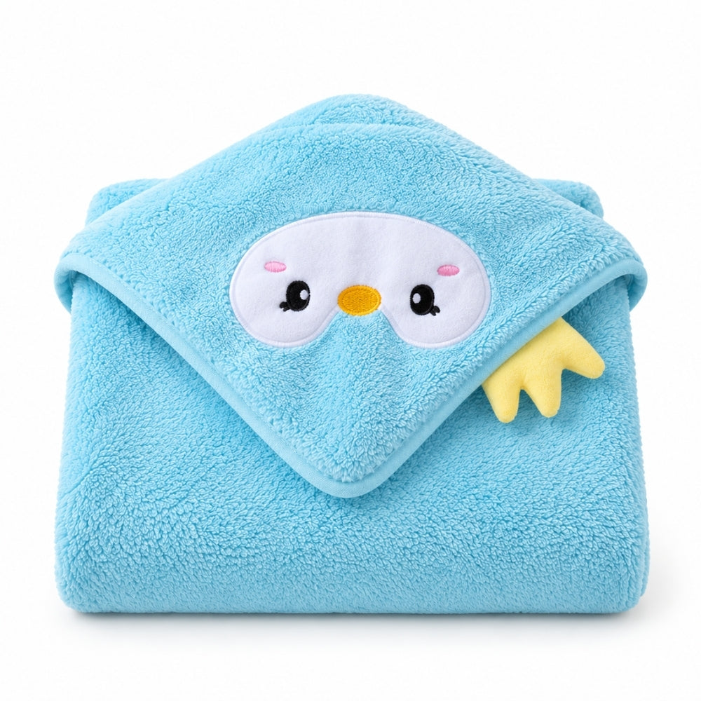 TinyCuddle – Cartoon Badcape voor Baby's