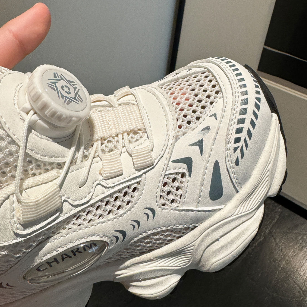 SpinStep – Kinder Sneakers met Draaisluiting en Chunky Zool