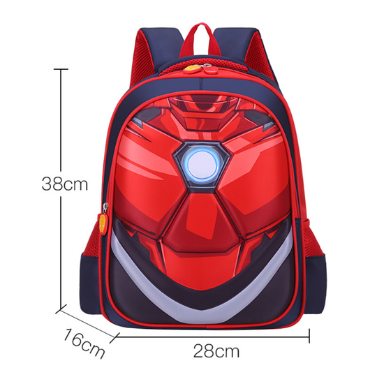 HeroShell – 3D Schoolrugzak voor Jongens